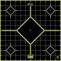 プロショット 12インチ サイトイン標的 12” Sight In Square Peel & Stick Splatter Shot Reactive Targetsサムネイル