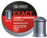JSB マッチ・ディアボロ エグザクト・ジャンボ・モンスター 空気銃ペレット 5.5mm Match Diabolo Exact Jumbo Monsterの商品画像