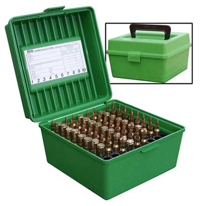 MTM 装弾ボックス ライフル用 100発 R-100-MAG Ammo Box