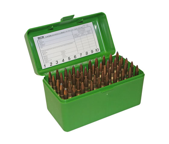 MTM 装弾ボックス ライフル用 50発 RL-50 Ammo Box