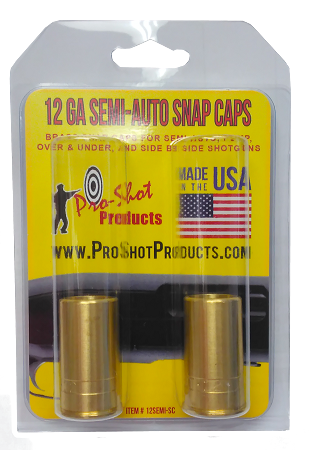 プロショット 12番用スナップ・キャップ 12 Guage Semi-Auto Snap Caps